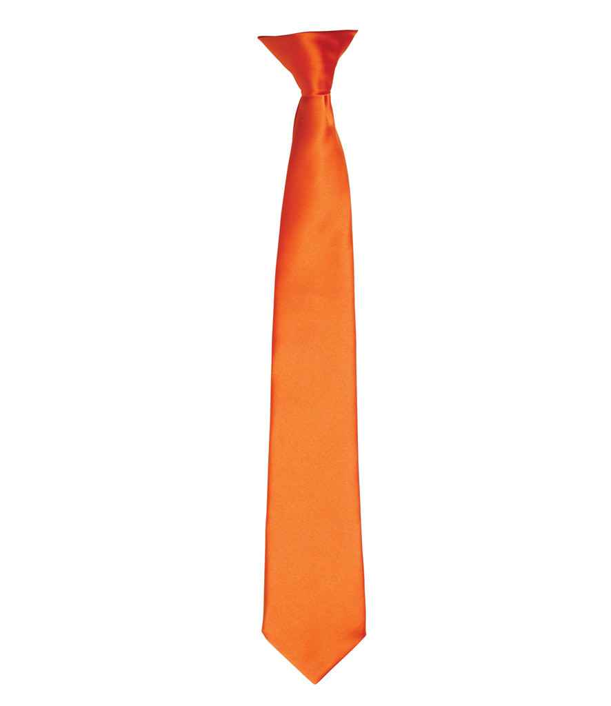 Premier - 'Colours' Satin Clip Tie - Pierre Francis