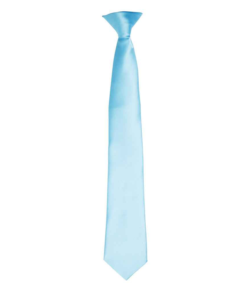 Premier - 'Colours' Satin Clip Tie - Pierre Francis