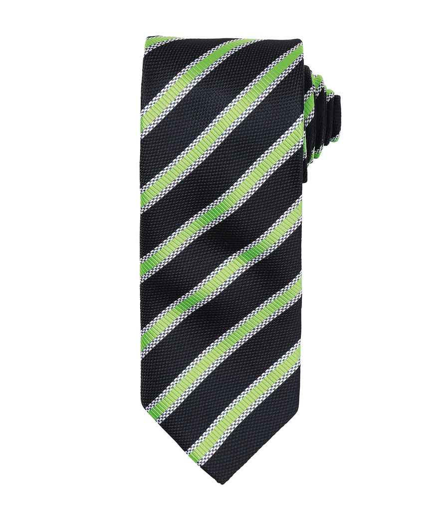 Premier - Waffle Stripe Tie - Pierre Francis