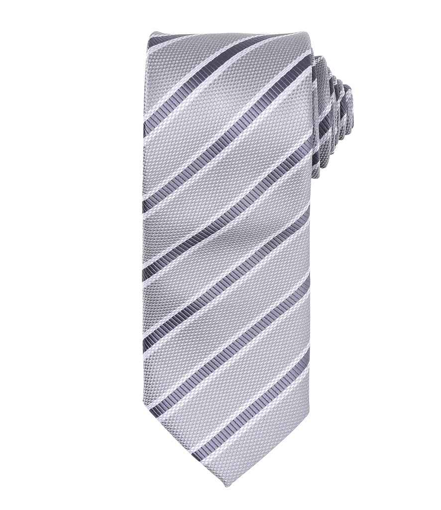 Premier - Waffle Stripe Tie - Pierre Francis