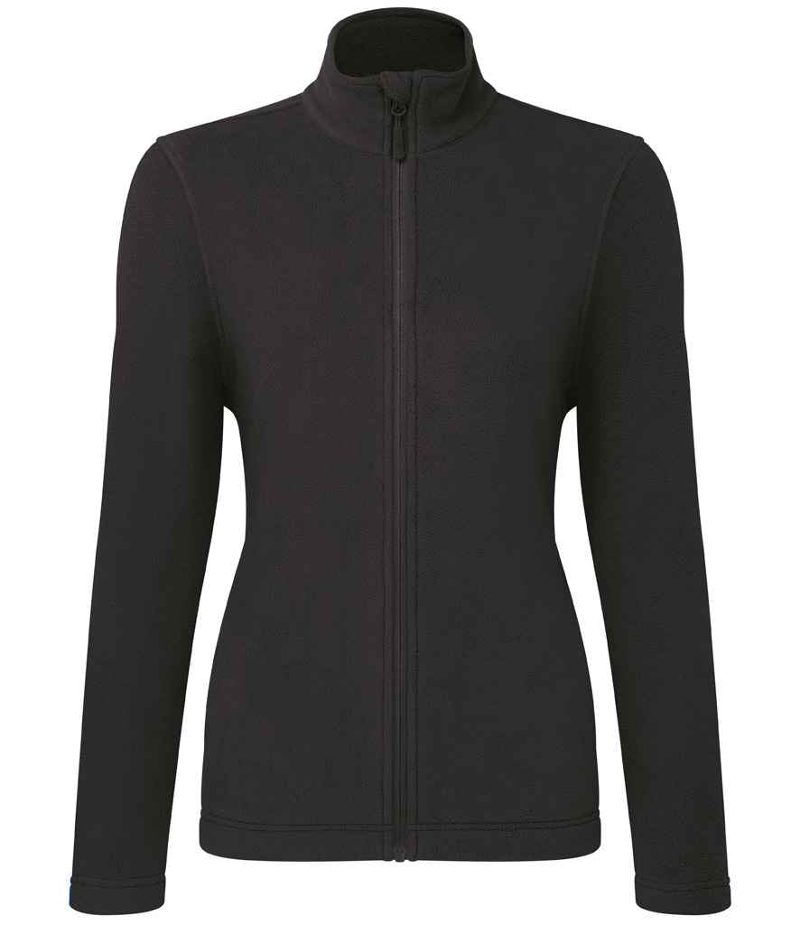 Premier - Ladies Recyclight® Full Zip Micro Fleece Jacket - PR832 BLK XS