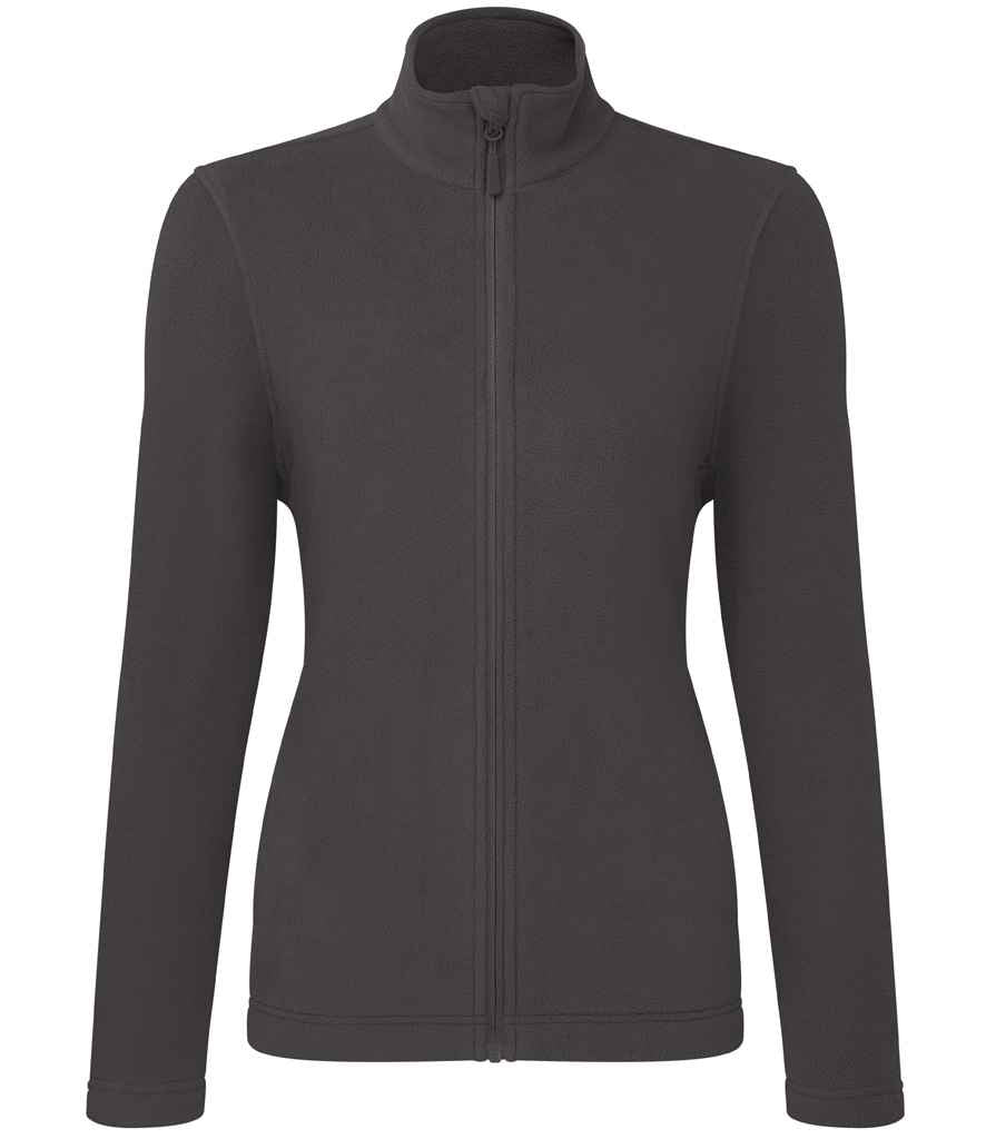 Premier - Ladies Recyclight® Full Zip Micro Fleece Jacket - PR832 BLK XS
