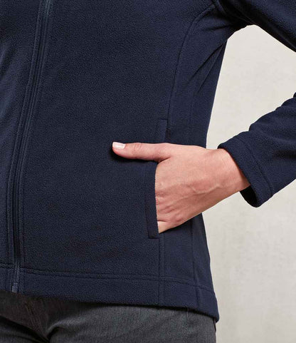 Premier - Ladies Recyclight® Full Zip Micro Fleece Jacket - Pierre Francis