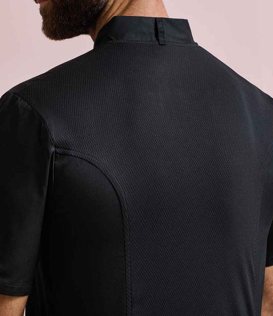 Premier - Coolchecker® Short Sleeve Chef's Jacket - Pierre Francis