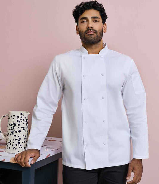 Premier - Coolchecker® Long Sleeve Chef's Jacket