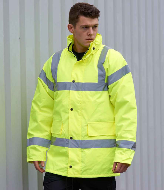 Portwest - Hi-Vis Traffic Jacket - PW003 YEL S
