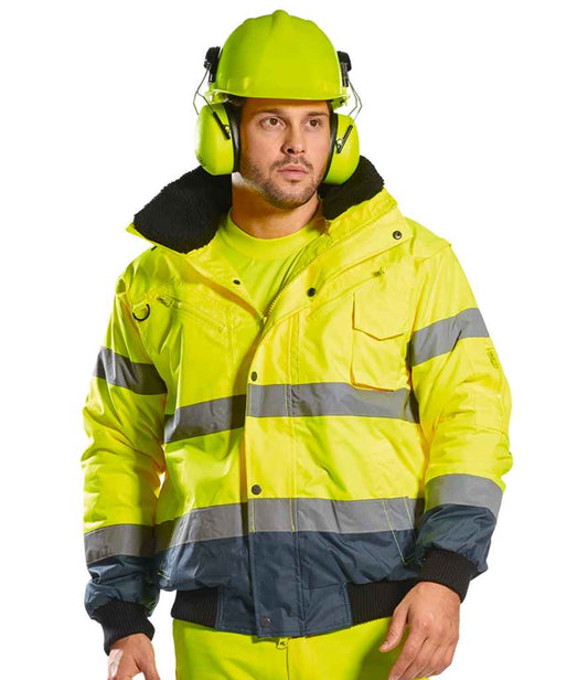 Portwest - 3-in-1 Hi-Vis Bomber Jacket - Pierre Francis