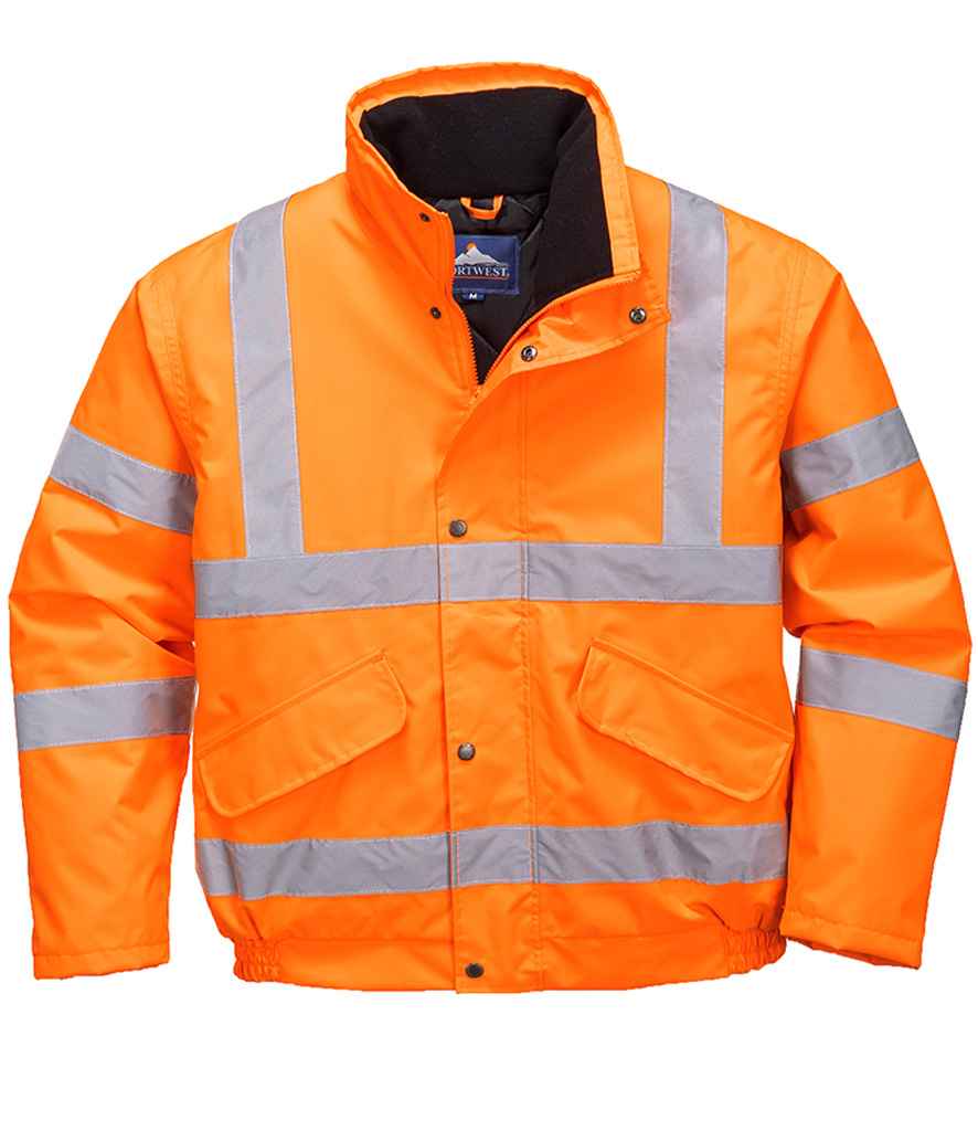 Portwest - Hi-Vis GO/RT Bomber Jacket - PW021 ORA S