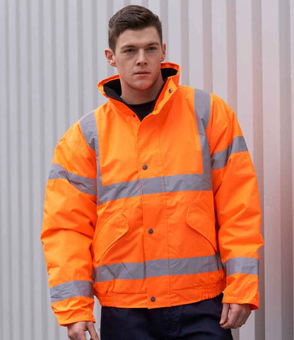 Portwest - Hi-Vis GO/RT Bomber Jacket - PW021 ORA S