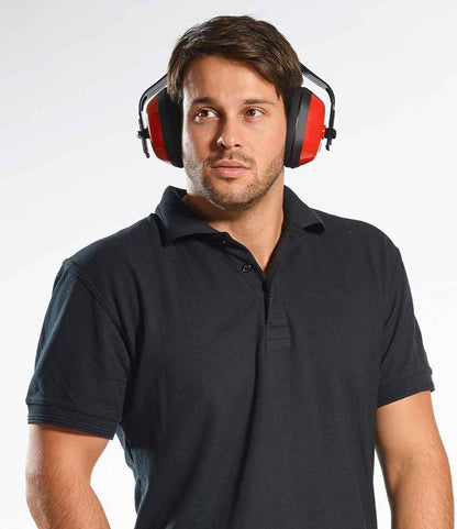 Portwest - Classic Ear Protectors - PW038 RED ONE