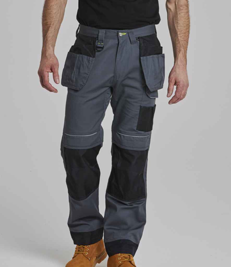 Portwest - PW3 Work Holster Trousers - PW1002 ZG/BK 30/R
