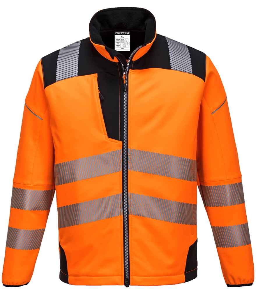 Portwest - PW3 Hi-Vis Soft Shell Jacket - Pierre Francis