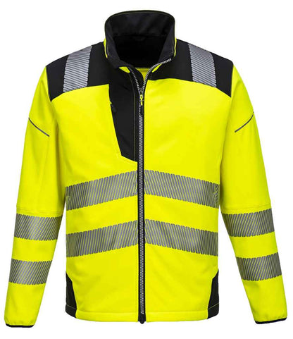Portwest - PW3 Hi-Vis Soft Shell Jacket - PW1011 OR/BK S