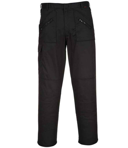 Portwest - Action Trousers - PW101 BLK 30/R