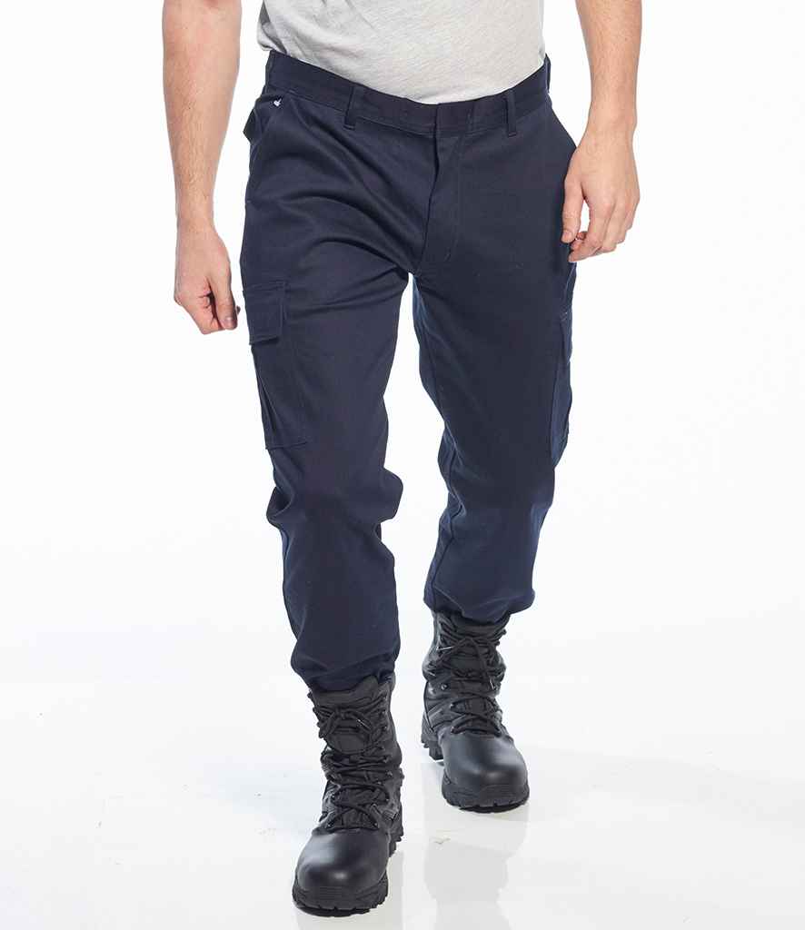 Portwest - Stretch Slim Combat Trousers - PW1201 DKN 30/R