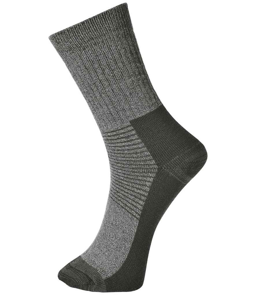 Portwest - Thermal Socks - PW131 GRE 6-9