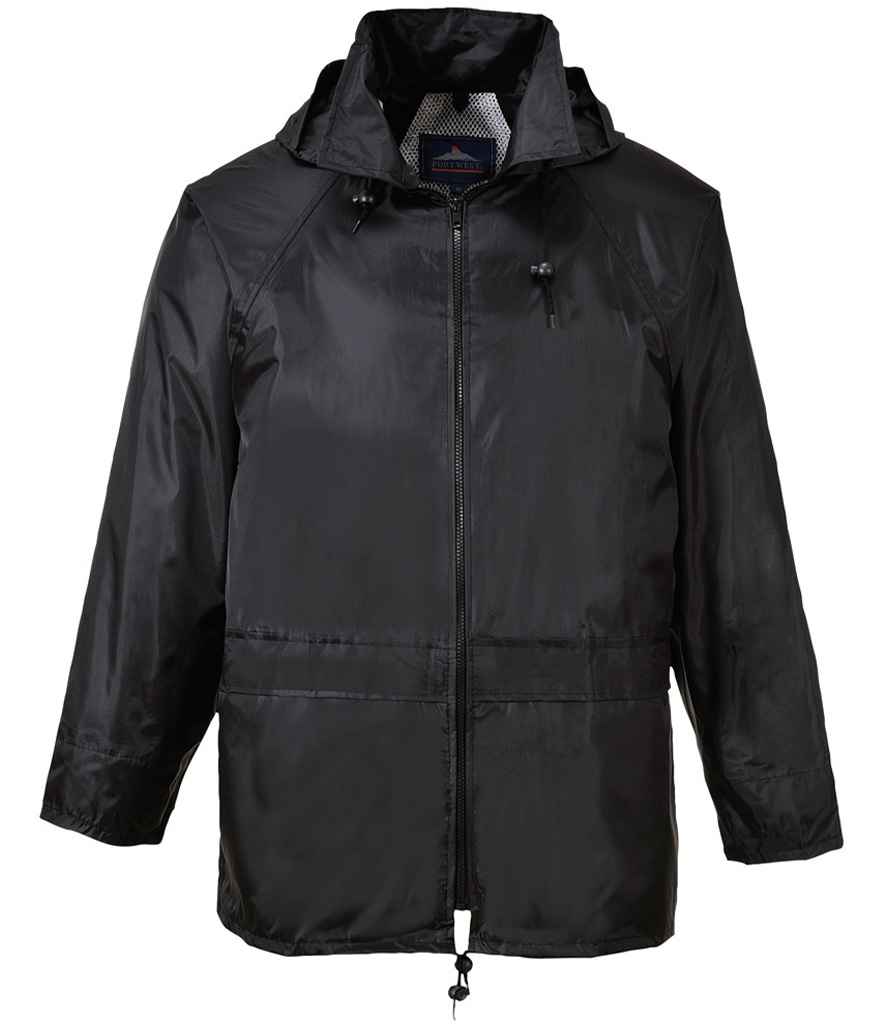 Portwest - Classic Rain Jacket - PW166 BLK S