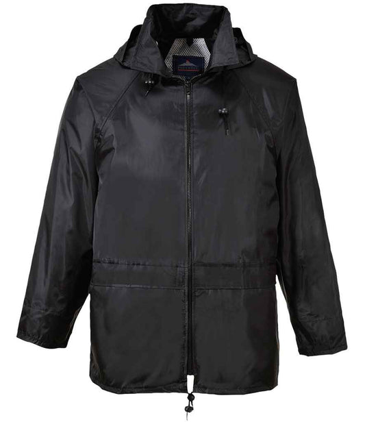 Portwest - Classic Rain Jacket - PW166 BLK S