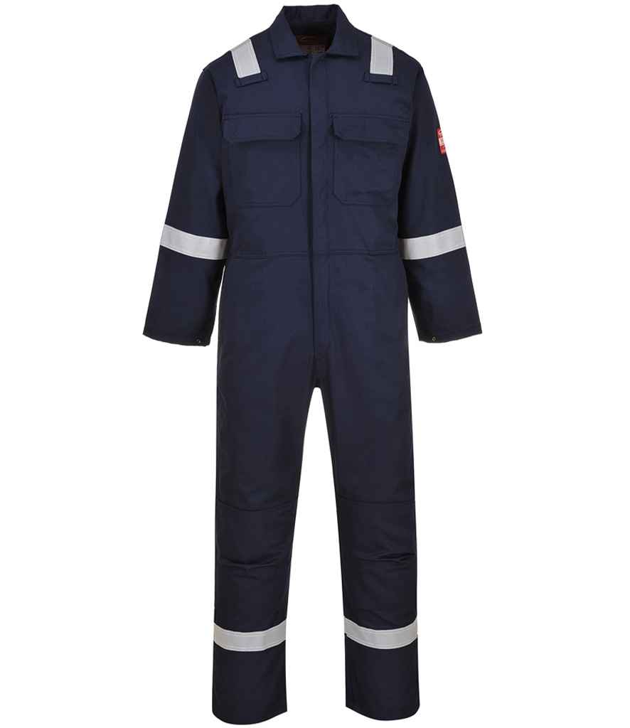 Portwest - Bizweld™ Flame Resistant Iona Coverall - PW450 NAV S/R