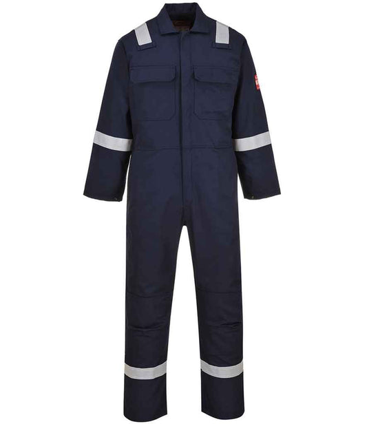 Portwest - Bizweld™ Flame Resistant Iona Coverall - PW450 NAV S/R