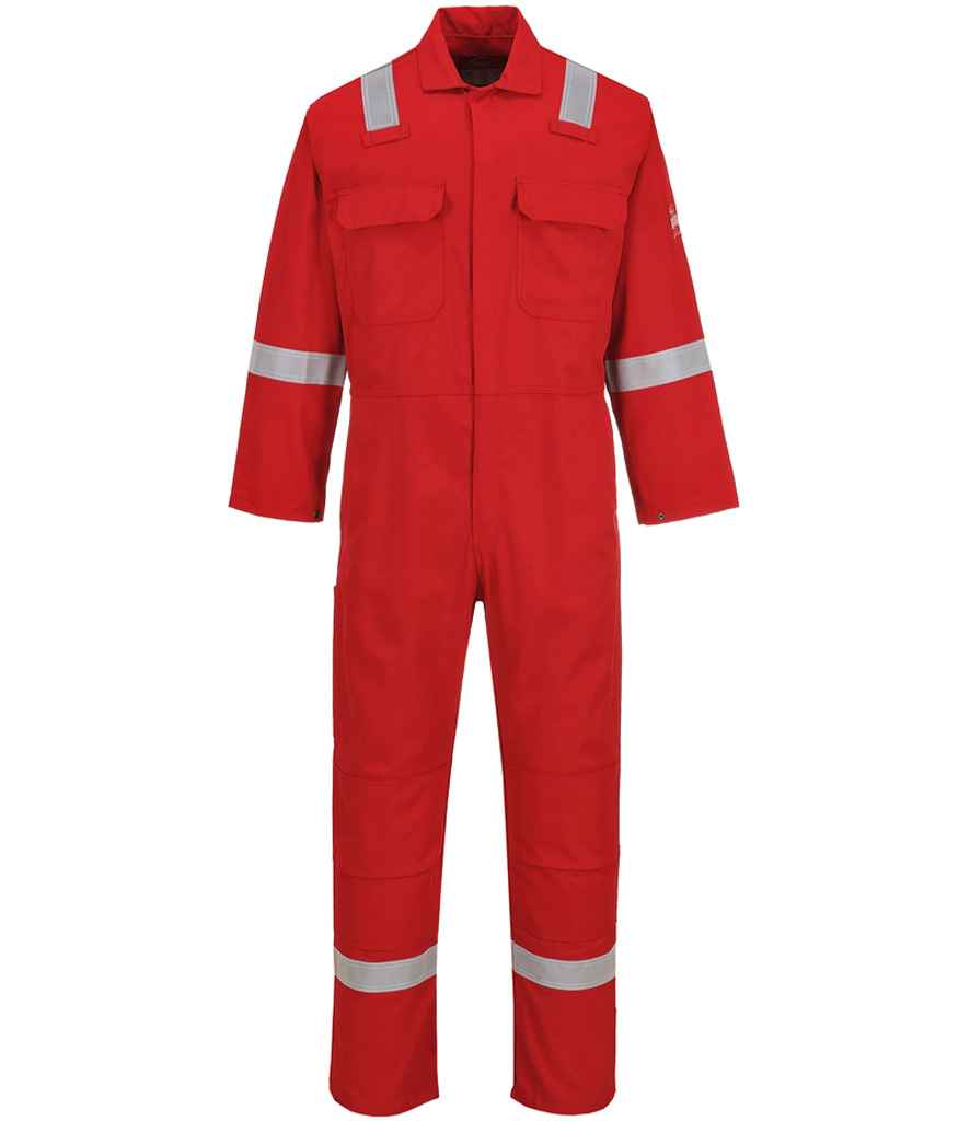 Portwest - Bizweld™ Flame Resistant Iona Coverall - PW450 RED M/R
