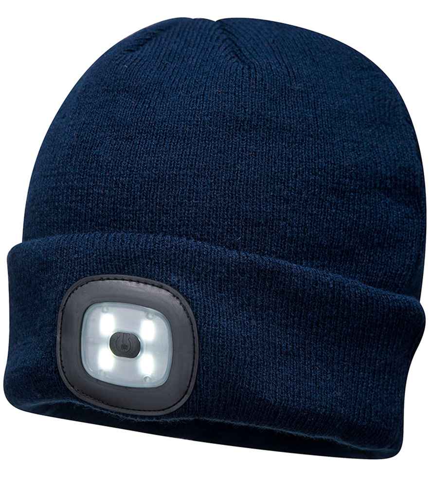 Portwest - LED Head Light Beanie - PW667 NAV ONE