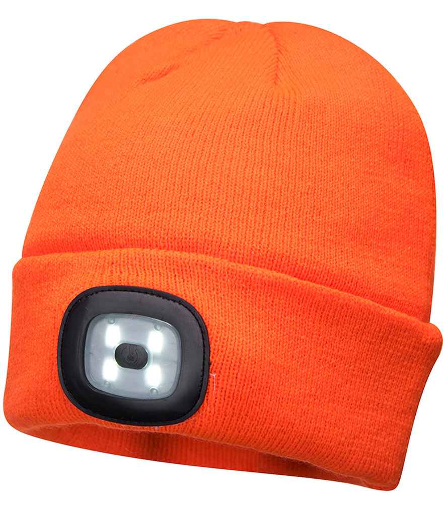 Portwest - LED Head Light Beanie - PW667 ORA ONE