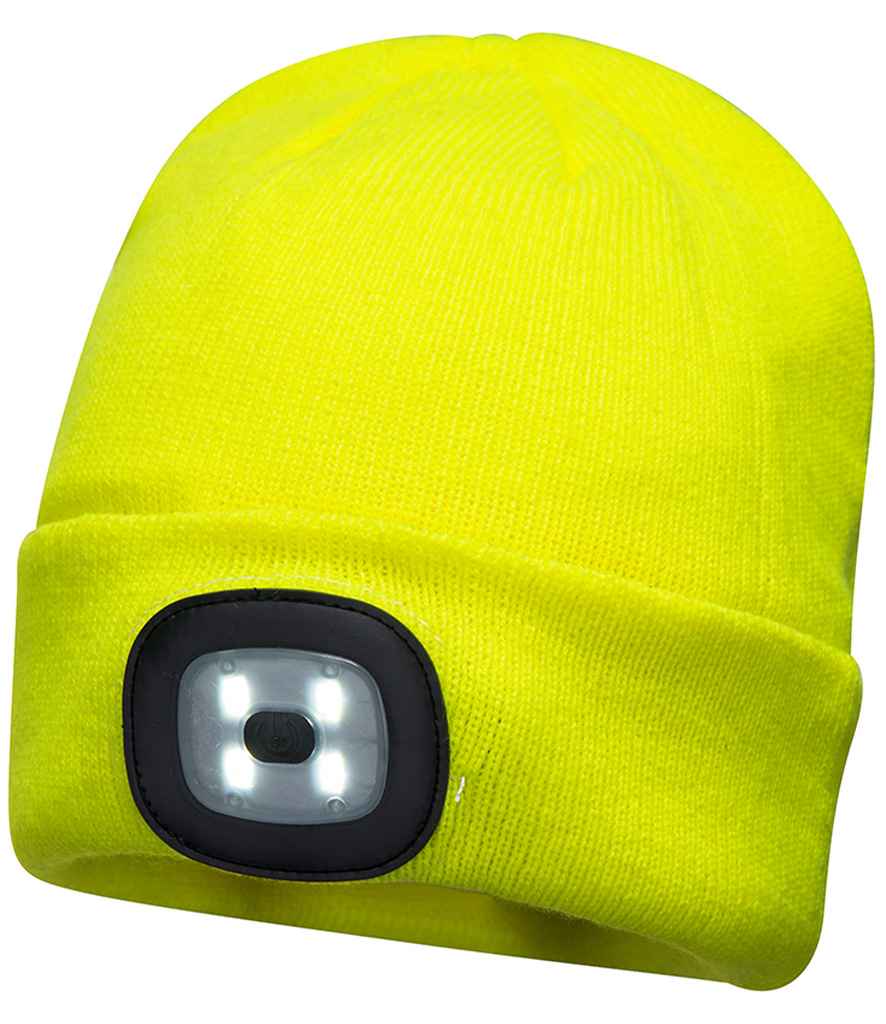 Portwest - LED Head Light Beanie - PW667 BLK ONE