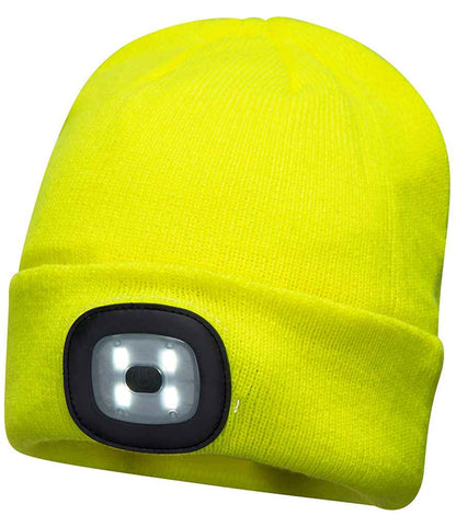 Portwest - LED Head Light Beanie - PW667 BLK ONE