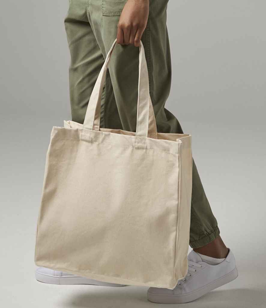 Quadra - Canvas Classic Shopper - QD23 NAT ONE