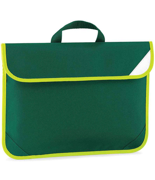 Quadra - Enhanced-Viz Book Bag - QD452 BOT ONE