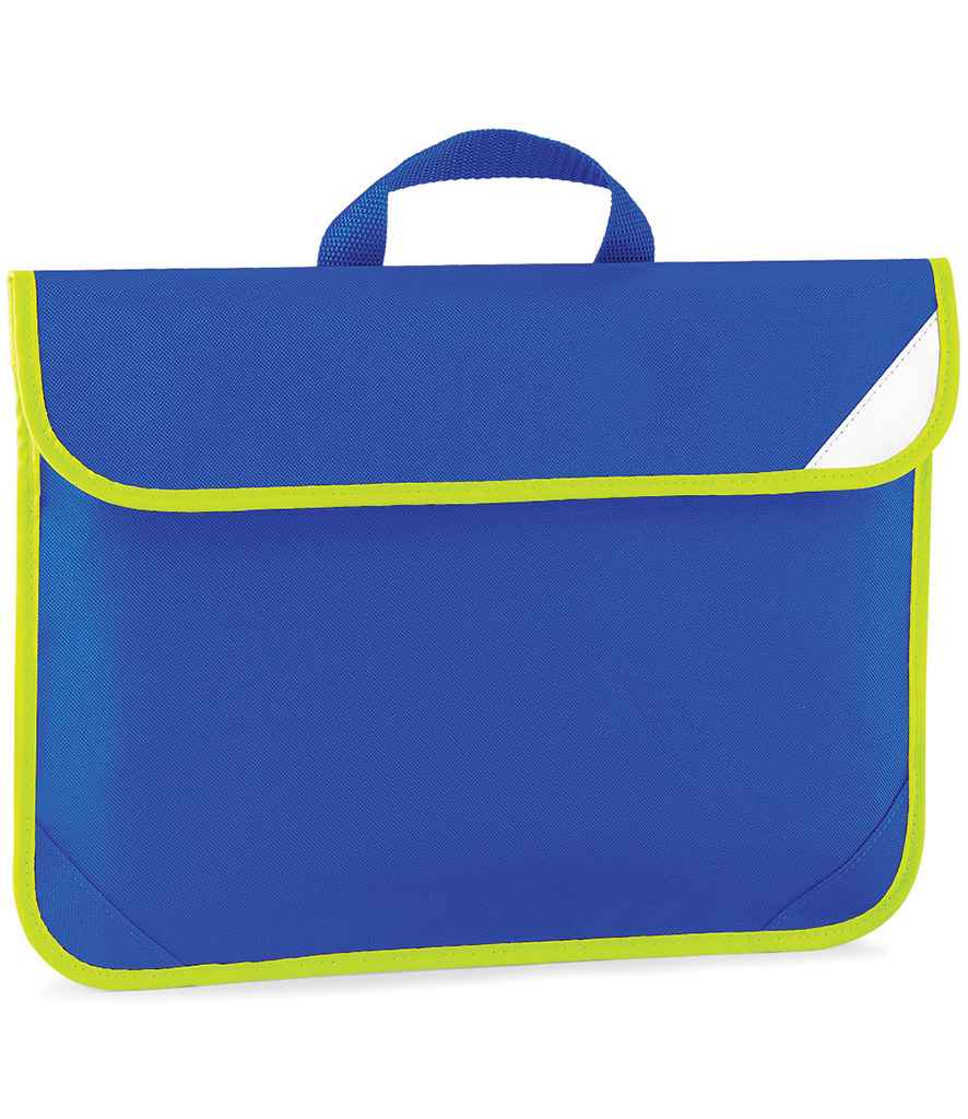 Quadra - Enhanced-Viz Book Bag - QD452 BRO ONE
