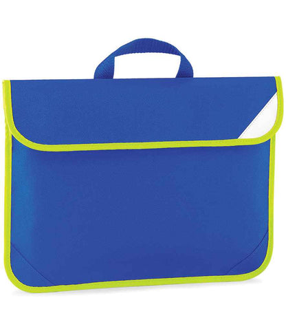 Quadra - Enhanced-Viz Book Bag - QD452 BRO ONE