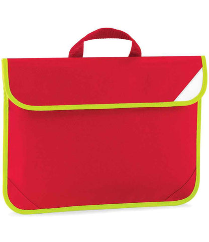 Quadra - Enhanced-Viz Book Bag - QD452 BOT ONE