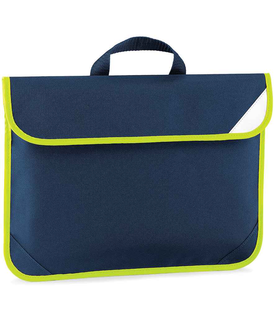 Quadra - Enhanced-Viz Book Bag - QD452 BOT ONE