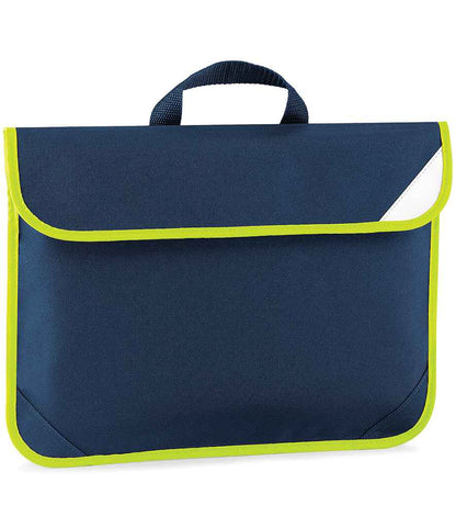Quadra - Enhanced-Viz Book Bag - QD452 BOT ONE