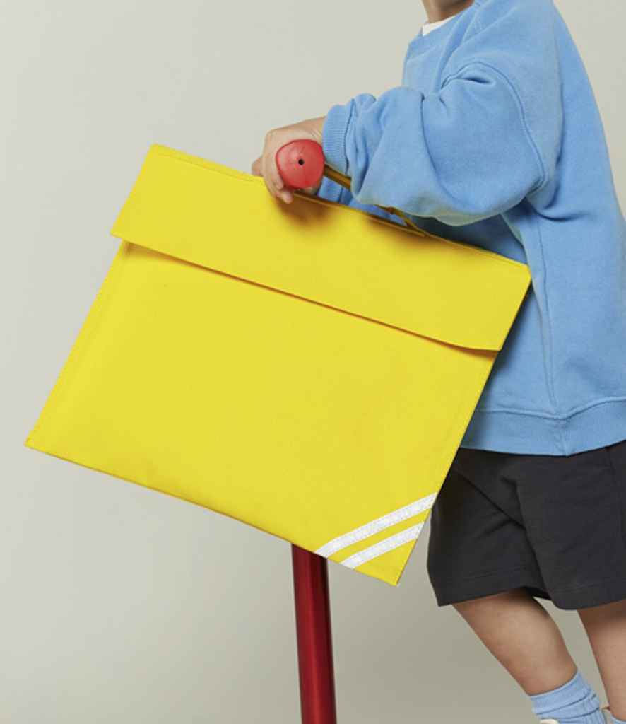 Quadra - Classic Book Bag - QD456 YEL ONE