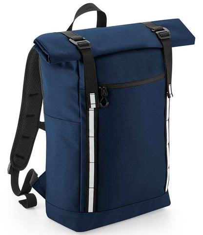 Quadra - Urban Commute Roll-Top Backpack - QD552 BLK ONE