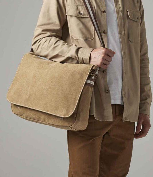 Quadra - Vintage Canvas Despatch Bag - Pierre Francis