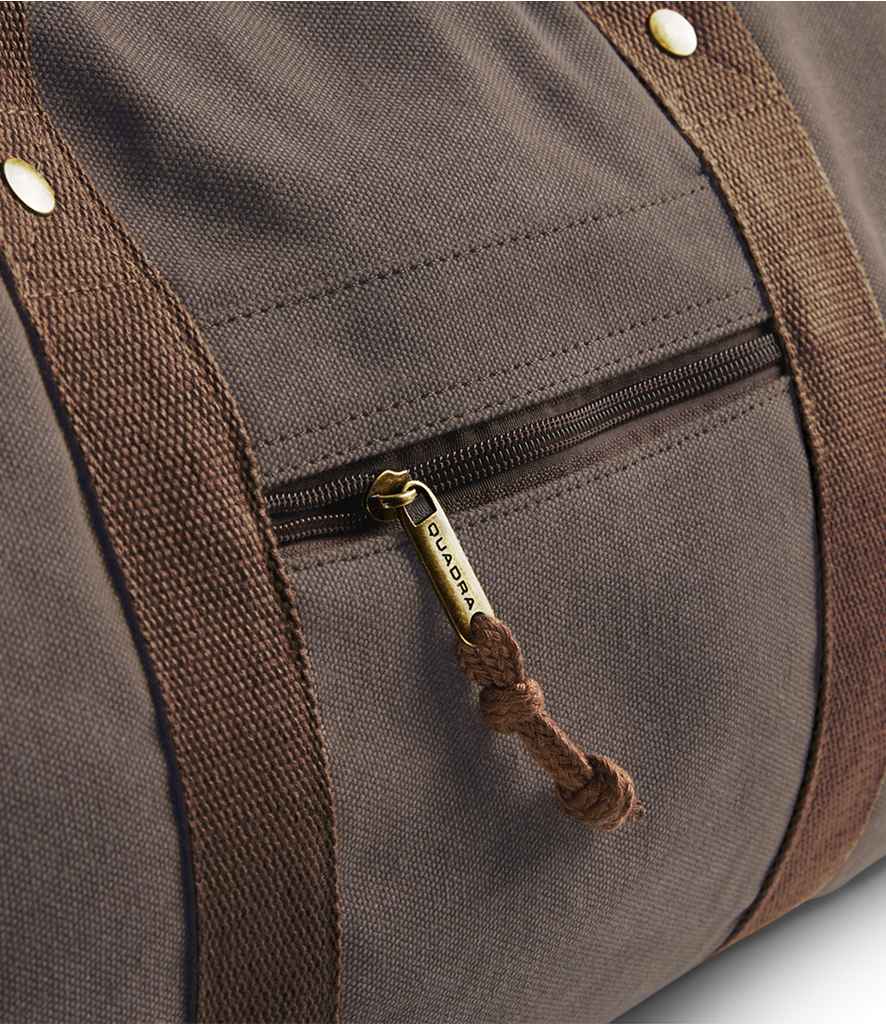 Quadra - Vintage Canvas Holdall - Pierre Francis