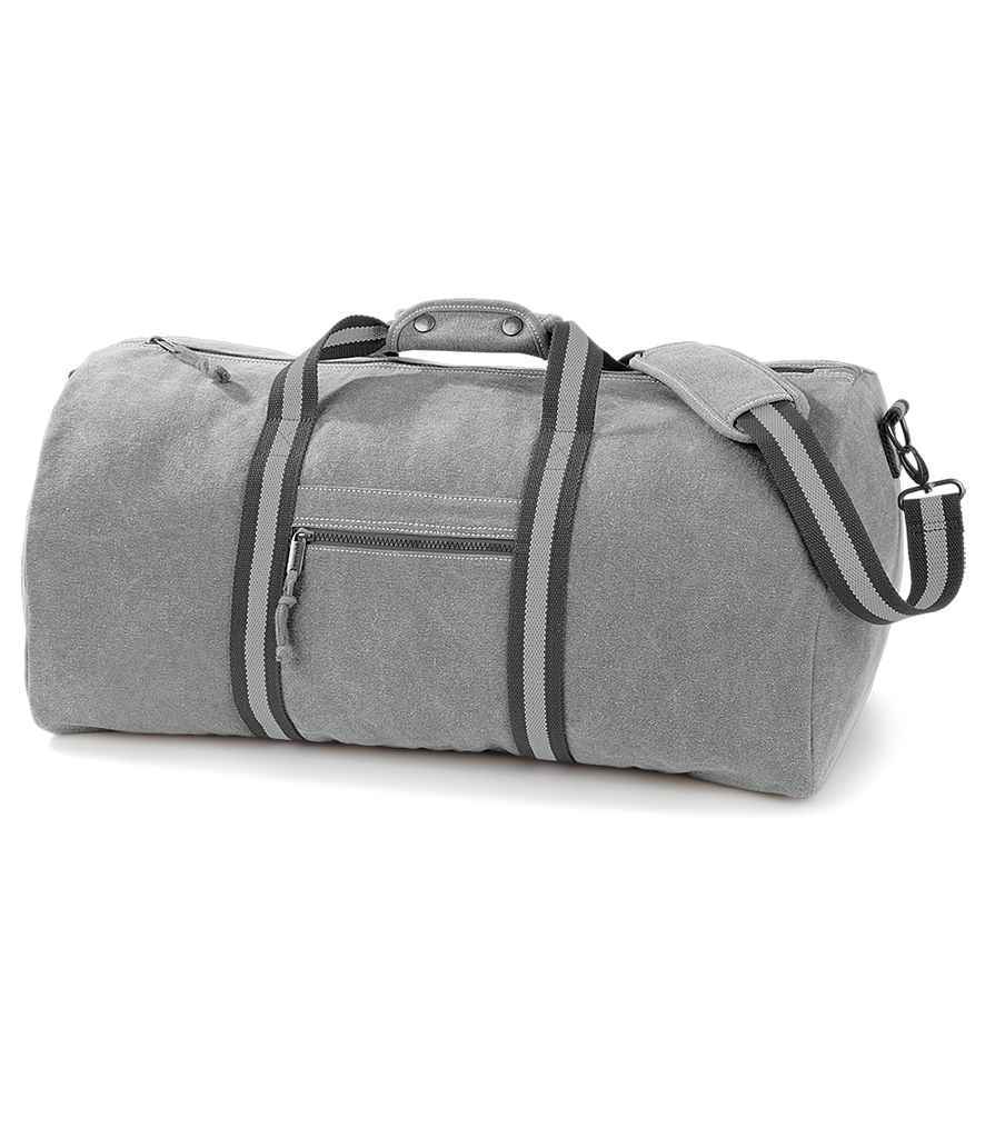 Quadra - Vintage Canvas Holdall - QD613 VLG ONE