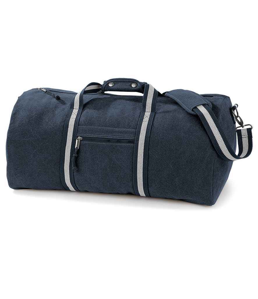 Quadra - Vintage Canvas Holdall - QD613 VON ONE