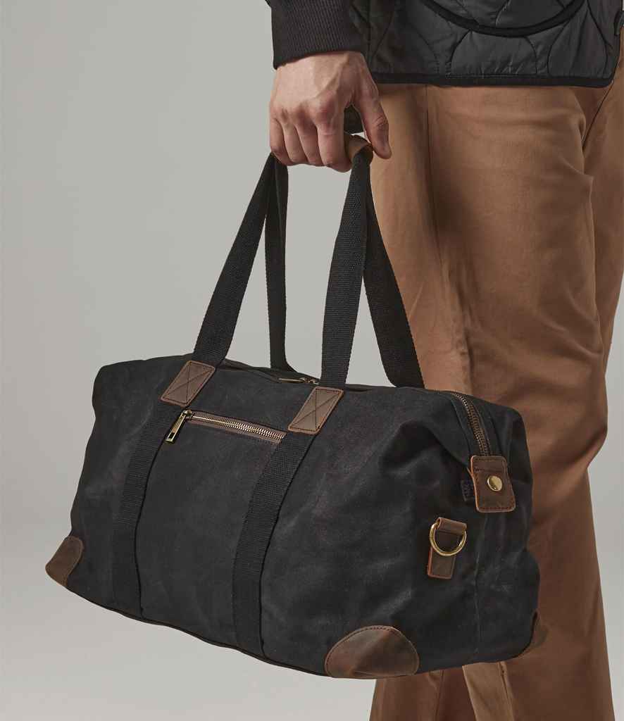 Quadra - Heritage Waxed Canvas Holdall - Pierre Francis