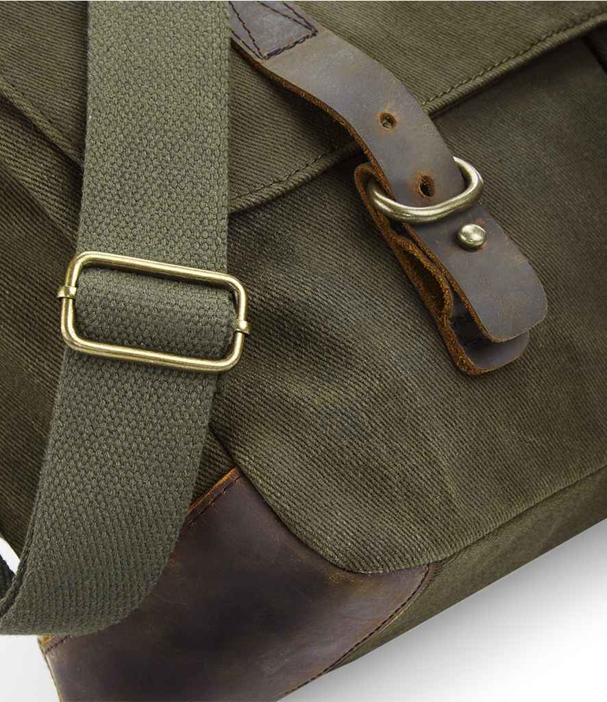 Quadra - Heritage Waxed Canvas Messenger
