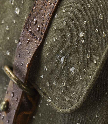 Quadra - Heritage Waxed Canvas Messenger - Pierre Francis