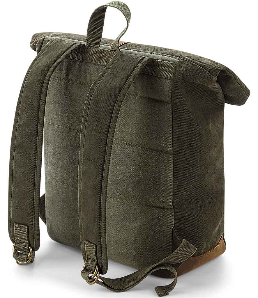 Quadra - Heritage Waxed Canvas Backpack - Pierre Francis