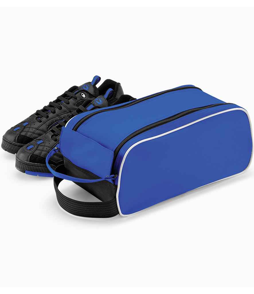 Quadra - Teamwear Shoe Bag - QD76 R/B/W ONE