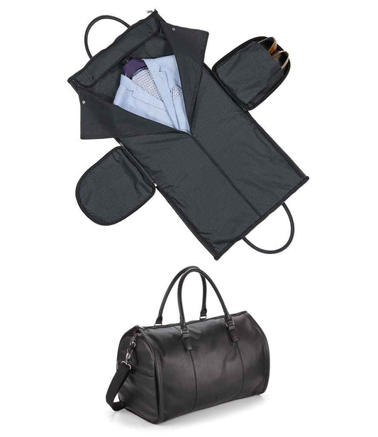 Quadra - NuHide® Garment Weekender - QD880 BLK ONE