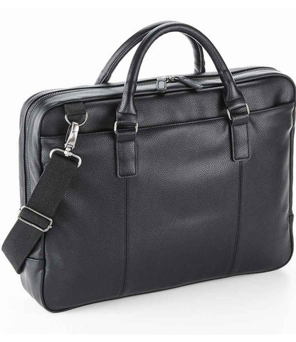 Quadra - NuHide® Slimline Laptop Briefcase - QD892 BLK ONE