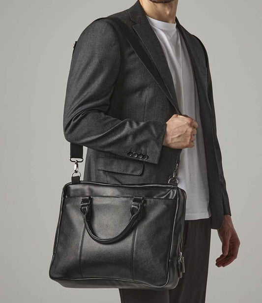 Quadra - NuHide® Slimline Laptop Briefcase - QD892 BLK ONE